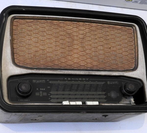 old radio in our lunch restaurant